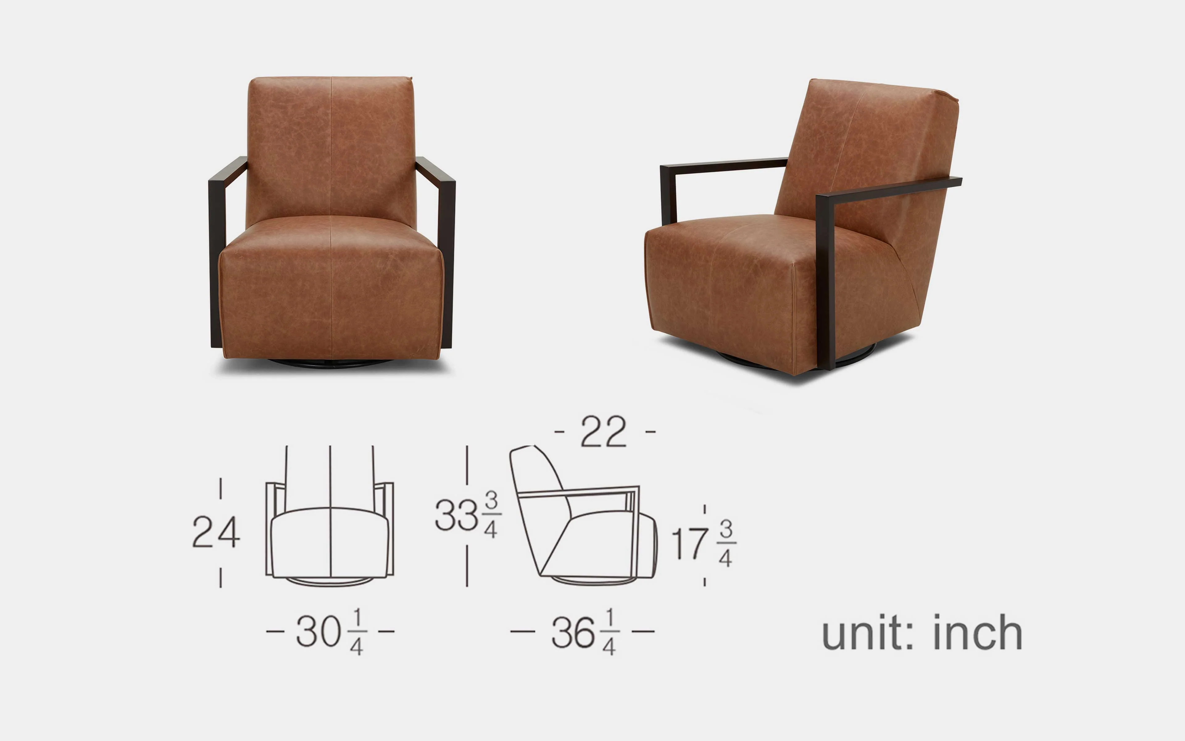 Cirrus Modern Motion Swivel Chair - Image 5