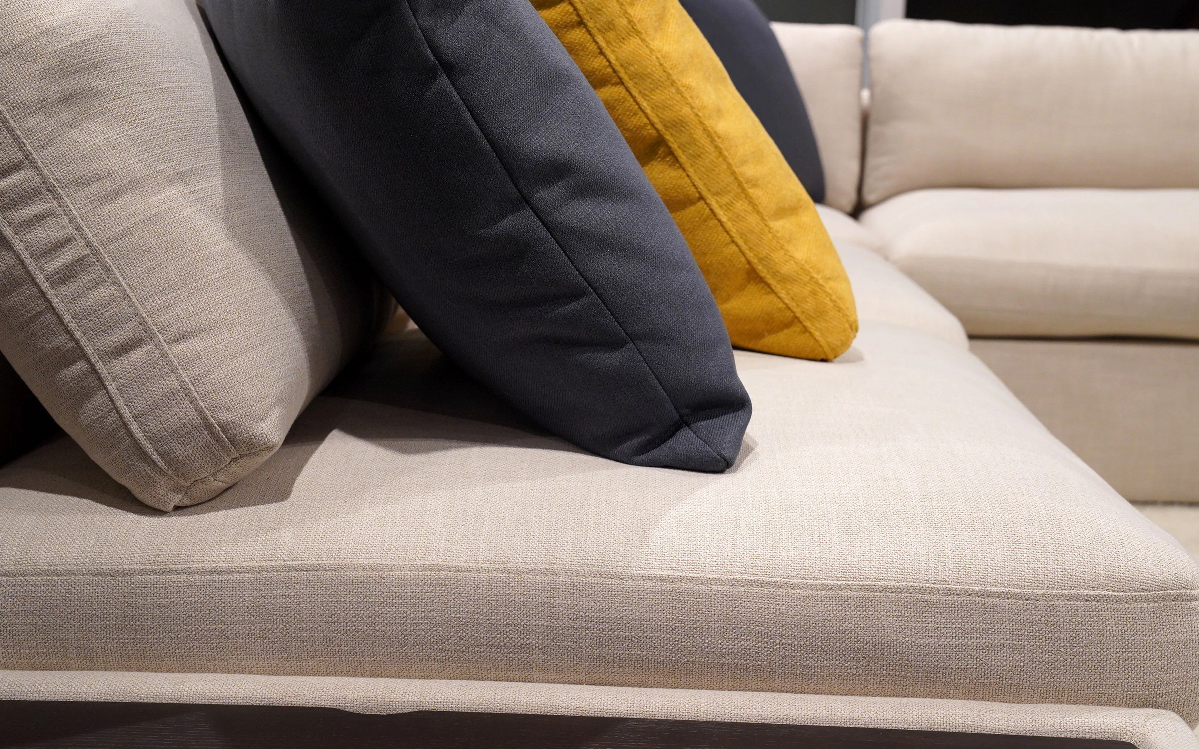 Dente di Leone 6pc Modular Modern Fabric Sectional Sofa - Image 4
