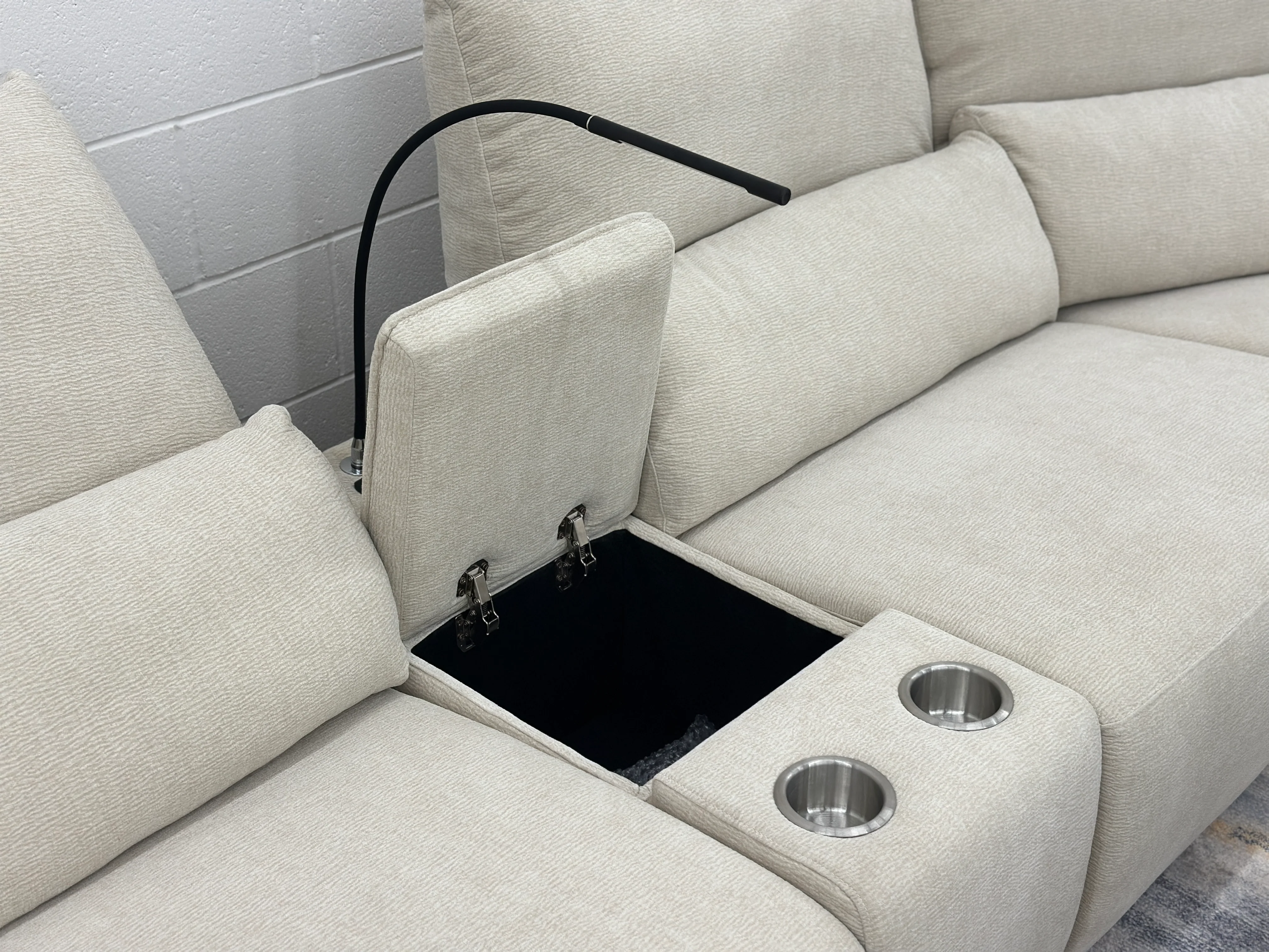 Fleur Modern Motion Recliner Sectional - Image 4