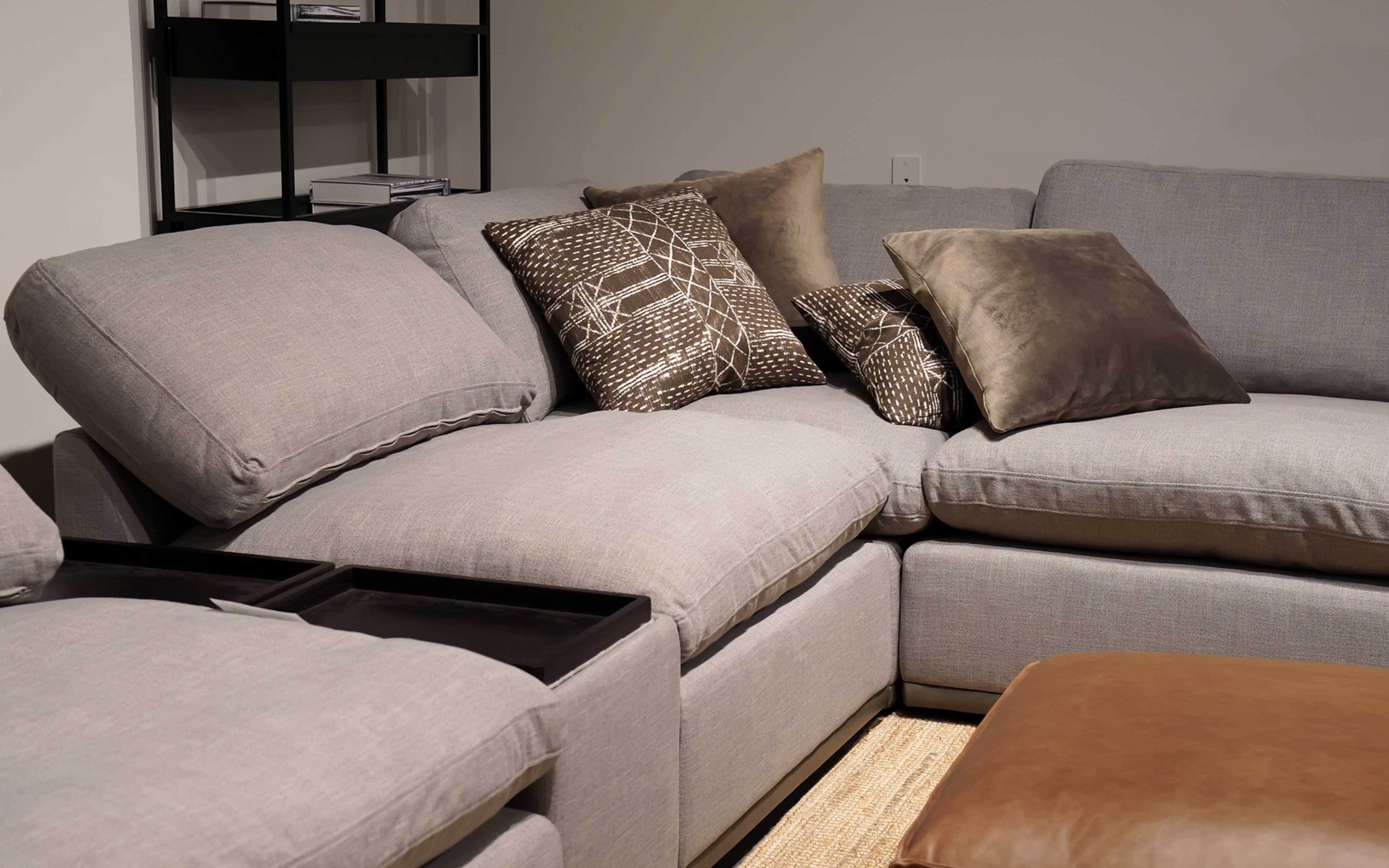 Notus 6pc Modern Motion Sectional Sofa - Image 11