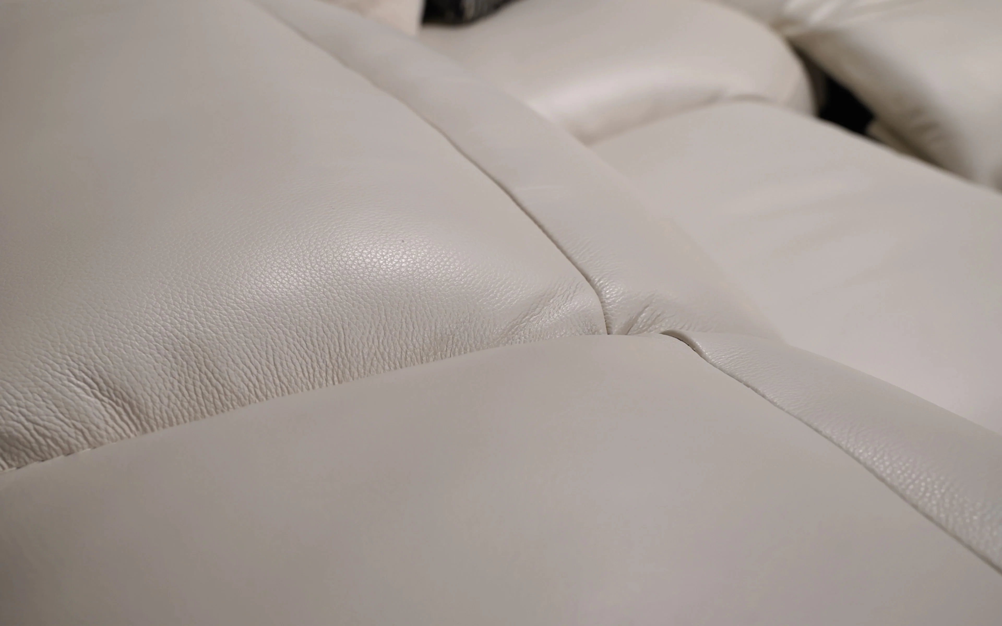 Rosabella Modern Leather Reclining Sectional - Image 14