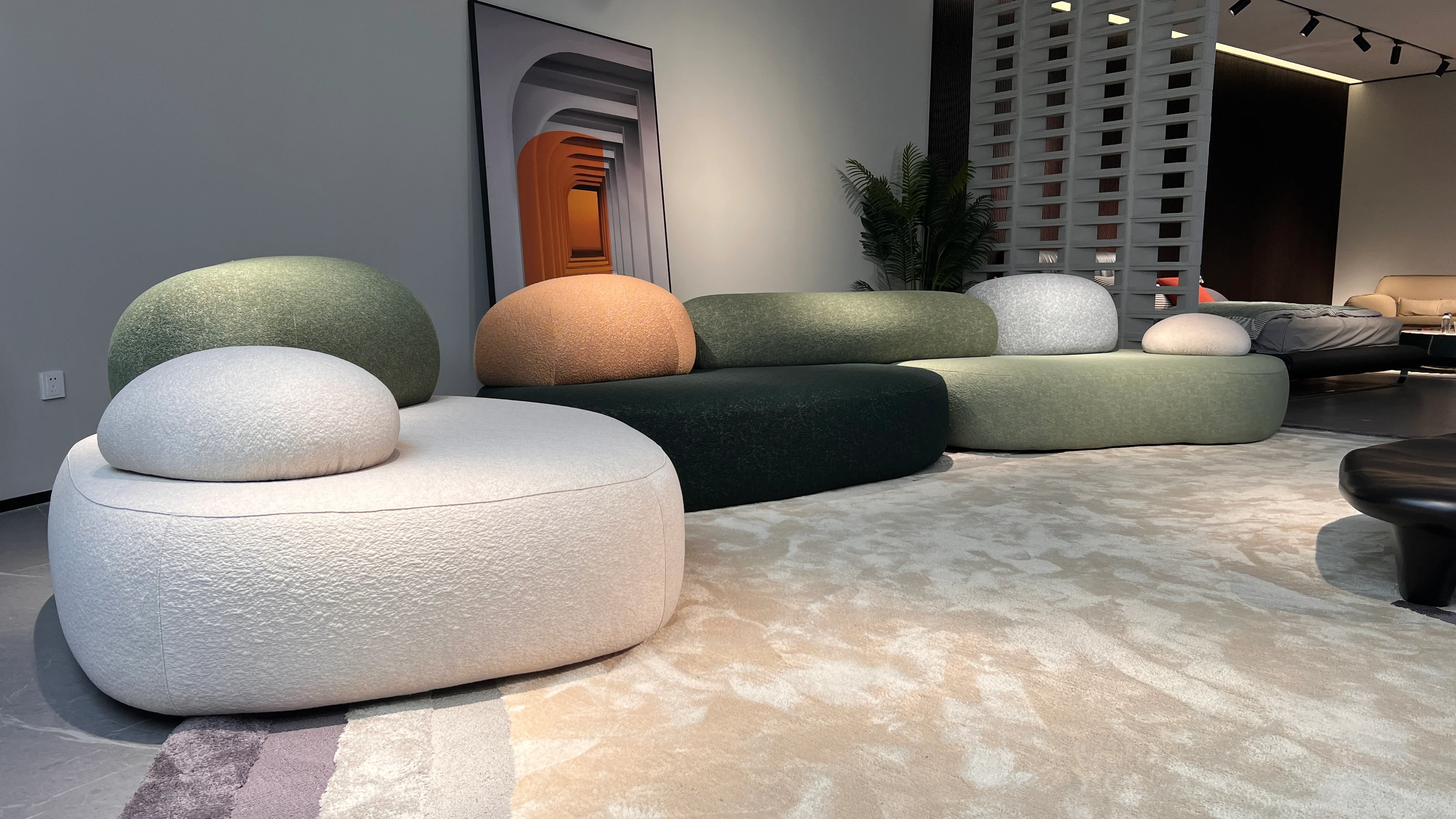 Sora 3pc Artistic Sectional - Image 7