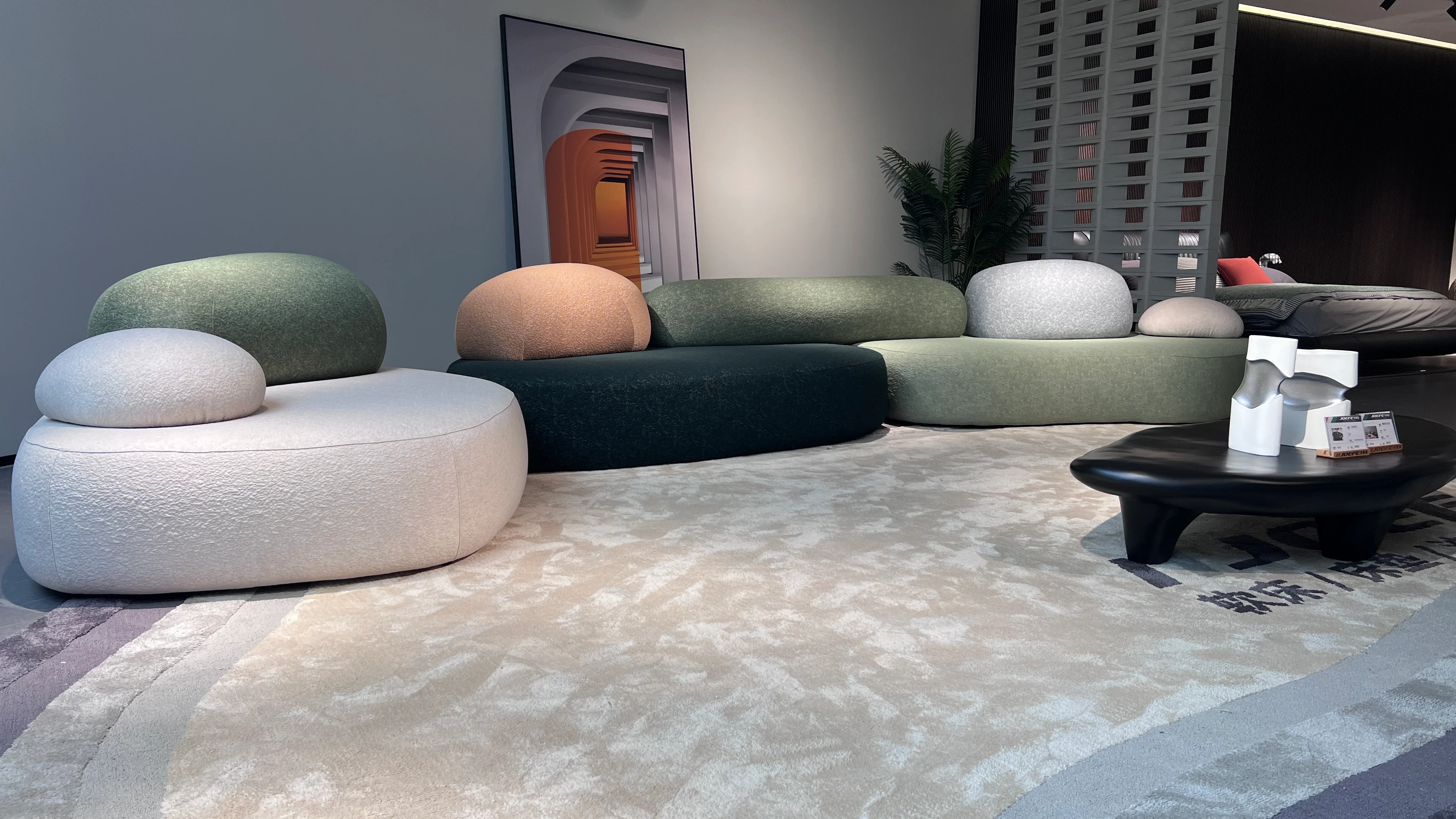 Sora 3pc Artistic Sectional - Image 9