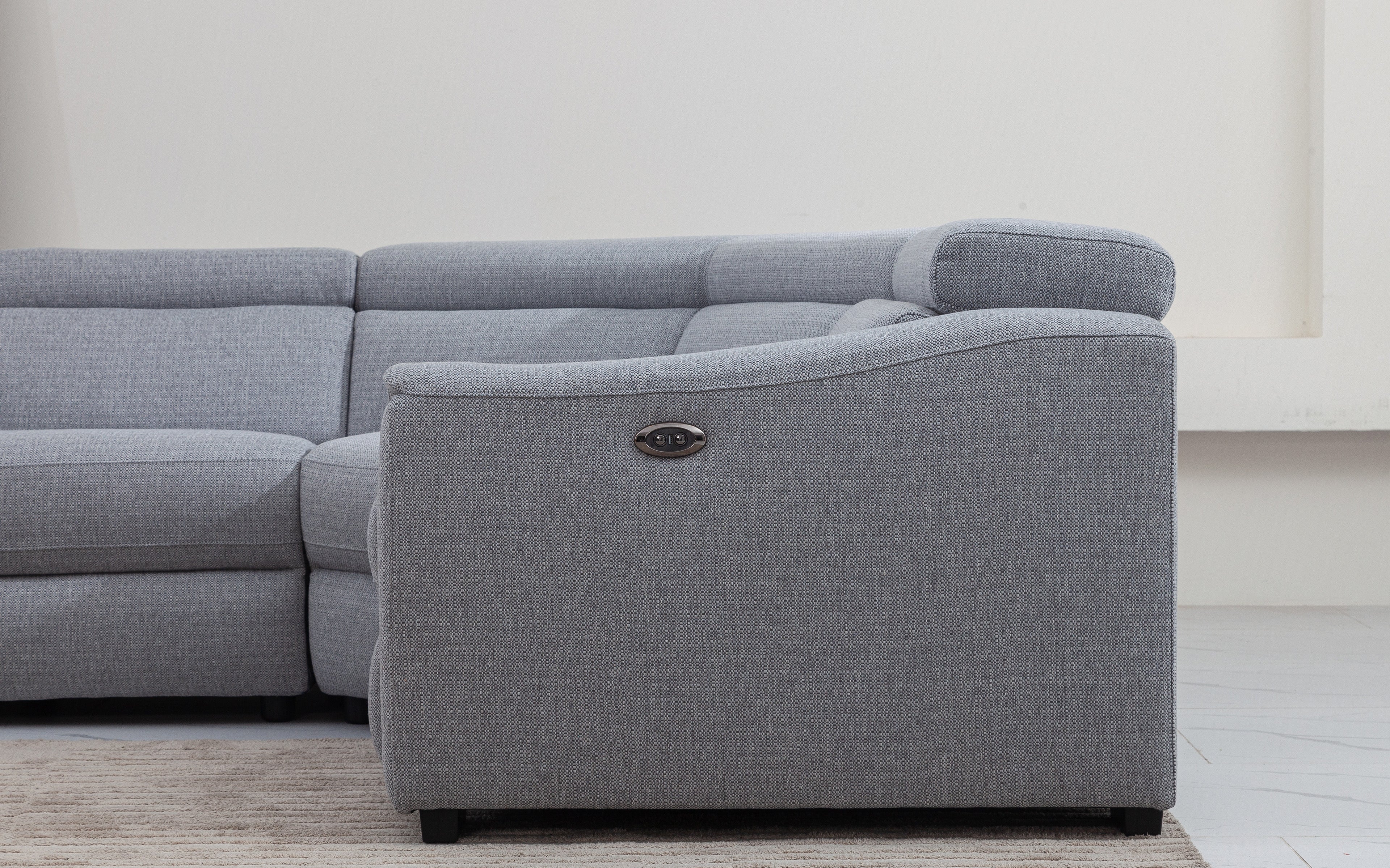 Violetta 6pc Modern Motion Reclining Sectional - Image 12